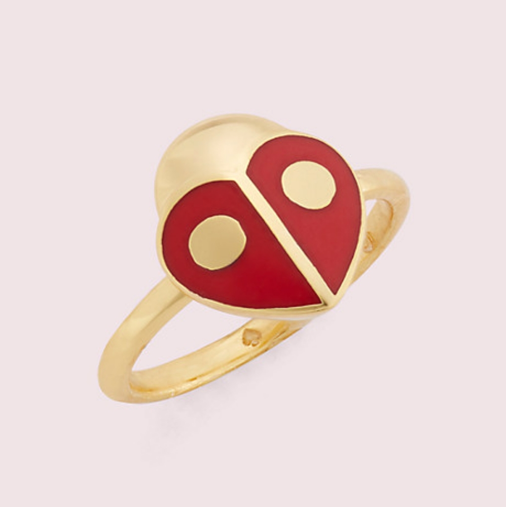 Kate Spade Animal Party Ladybug ring